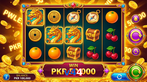 Main screen of V44 pg page for PK players